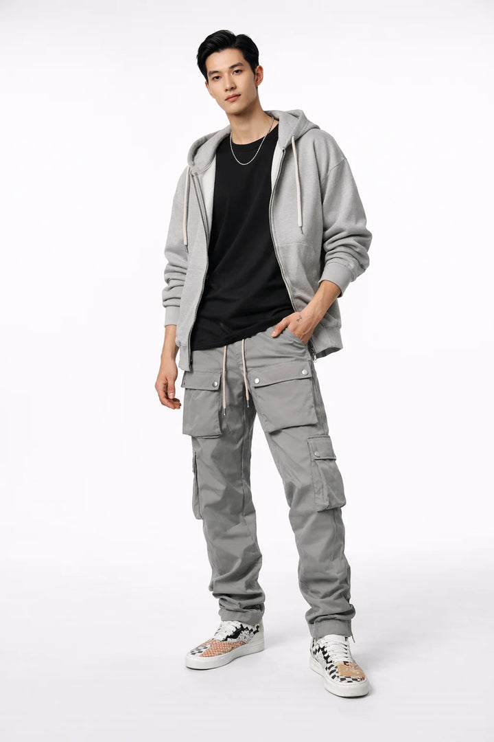 Pantalon Cargo Gris Anthracite | Cargo Styles