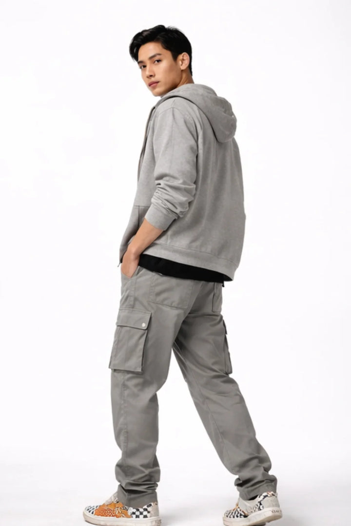 Pantalon Cargo Gris Anthracite | Cargo Styles