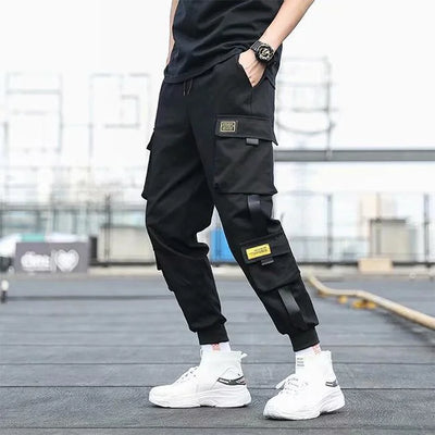 pantalon cargo homme streetwear de côté
