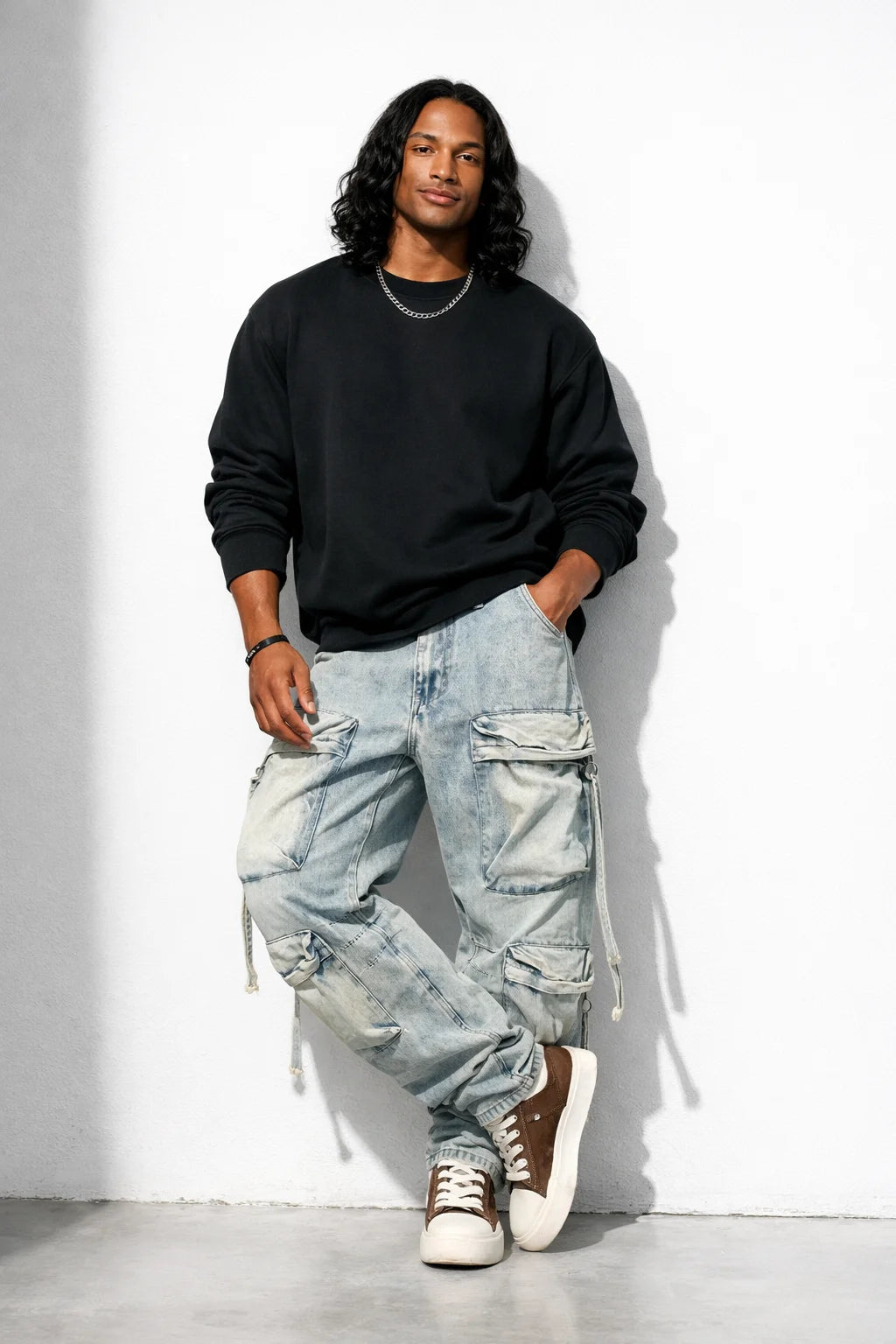 Pantalon Cargo Jean Homme | Cargo Styles