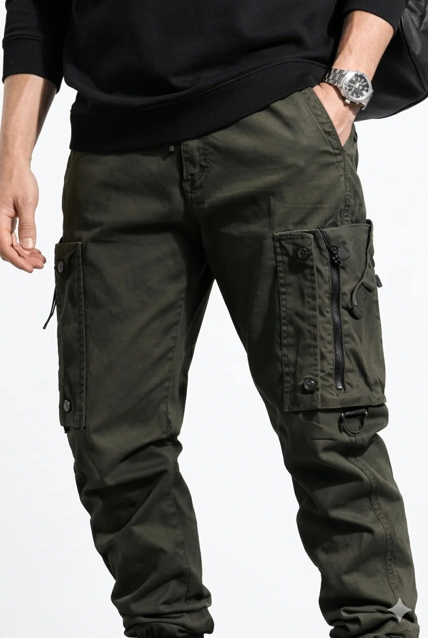 Pantalon Cargo Kaki Homme | Cargo Styles