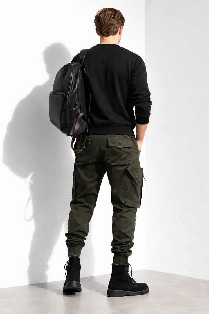 Pantalon Cargo Kaki Homme | Cargo Styles