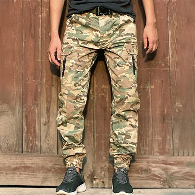 pantalon cargo kaki homme militaire