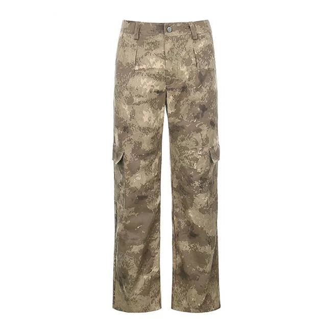 pantalon cargo large militaire