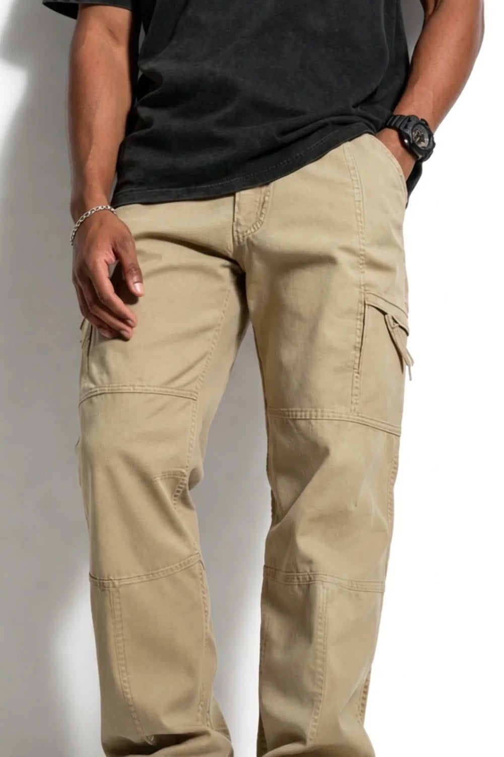 Pantalon Cargo Large Homme | Cargo Styles