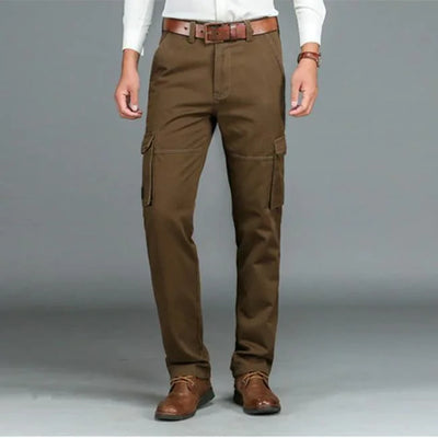 pantalon cargo marron