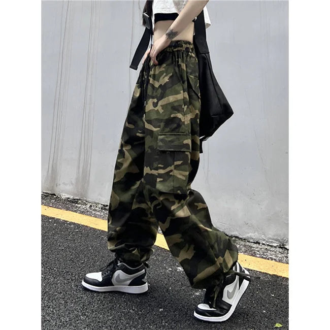 PANTALON CARGO FEMME MILITAIRE