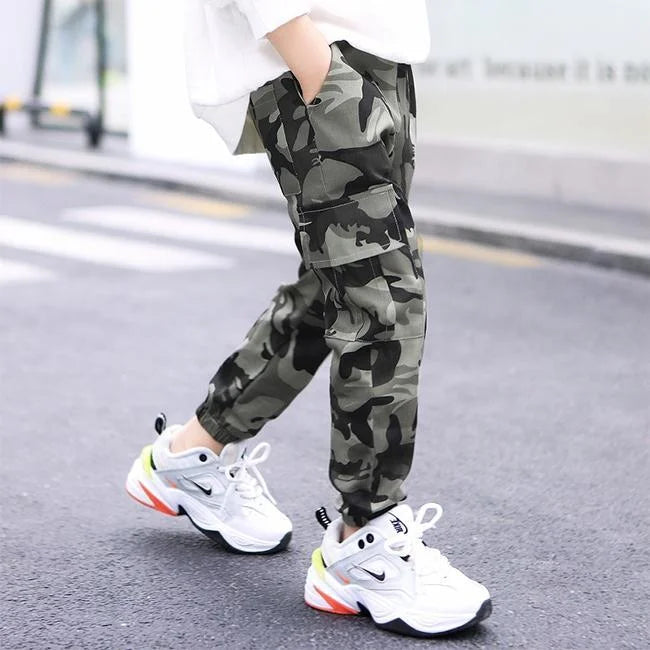 Pantalon camouflage garcon hotsell