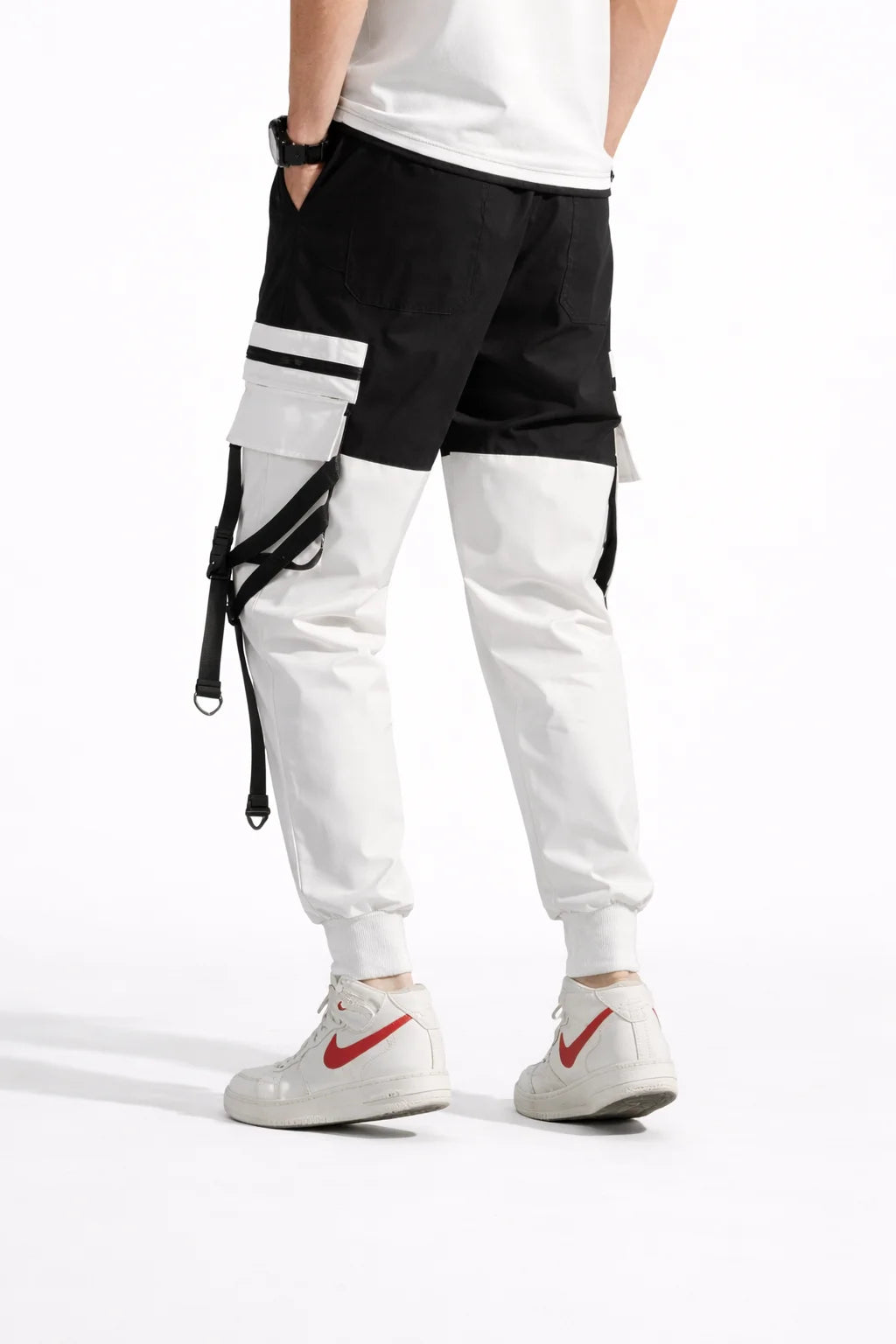 Pantalon Cargo Noir et Blanc | Cargo Styles