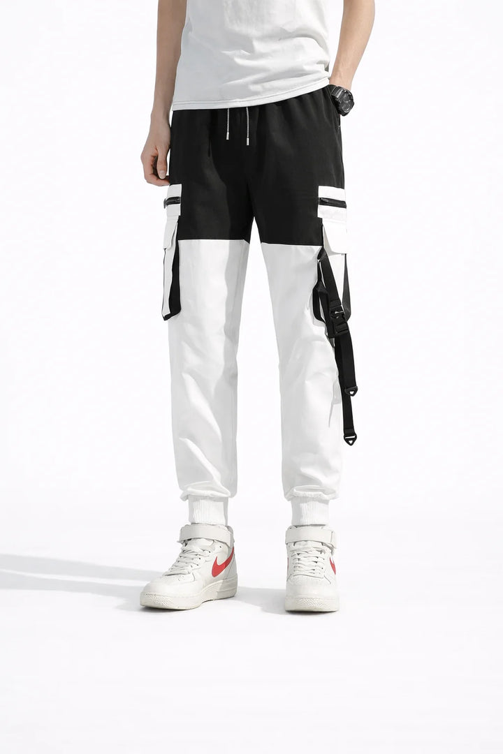 Pantalon Cargo Noir et Blanc | Cargo Styles