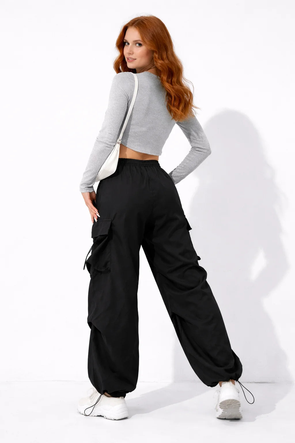 Pantalon Cargo Noir Femme | Cargo Styles