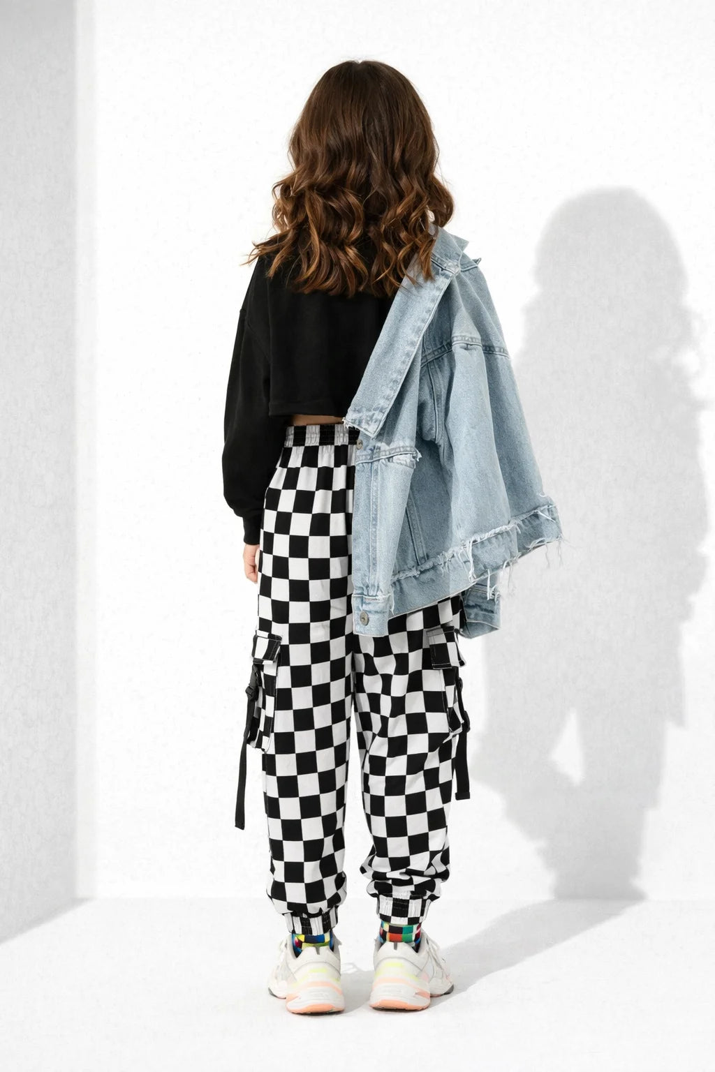 Pantalon Cargo Noir Fille 10 ans | Cargo Styles