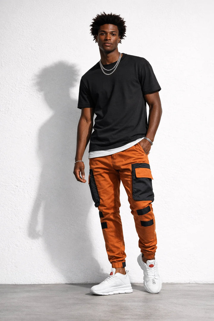 Pantalon Cargo Orange | Cargo Styles