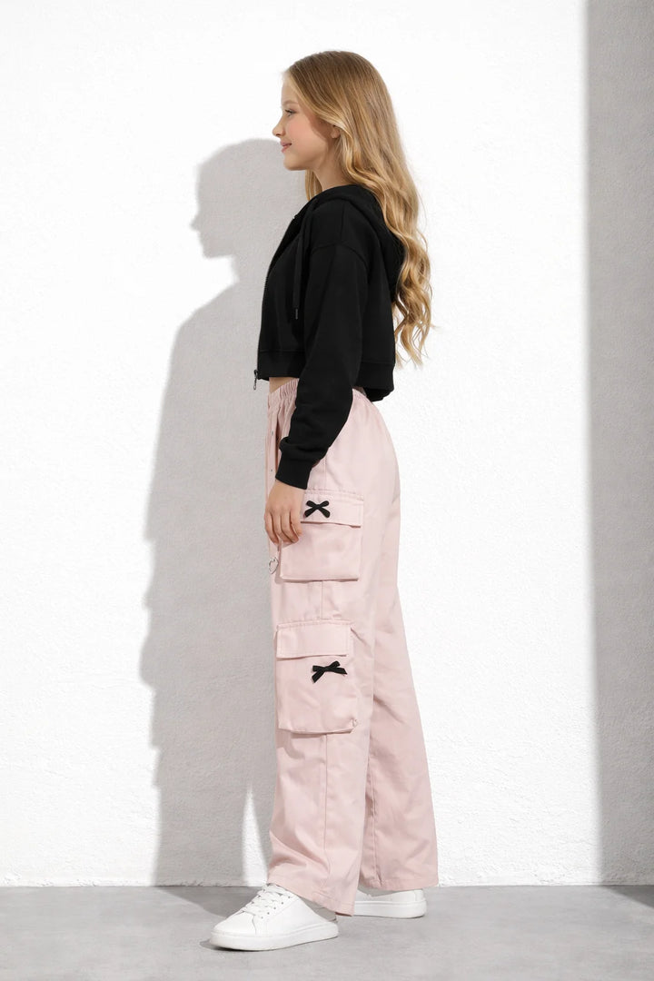 Pantalon Cargo Pour Fille à Nœuds| Cargo Styles