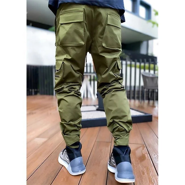 PANTALON CARGO LIGNE REFLECHISSANTE
