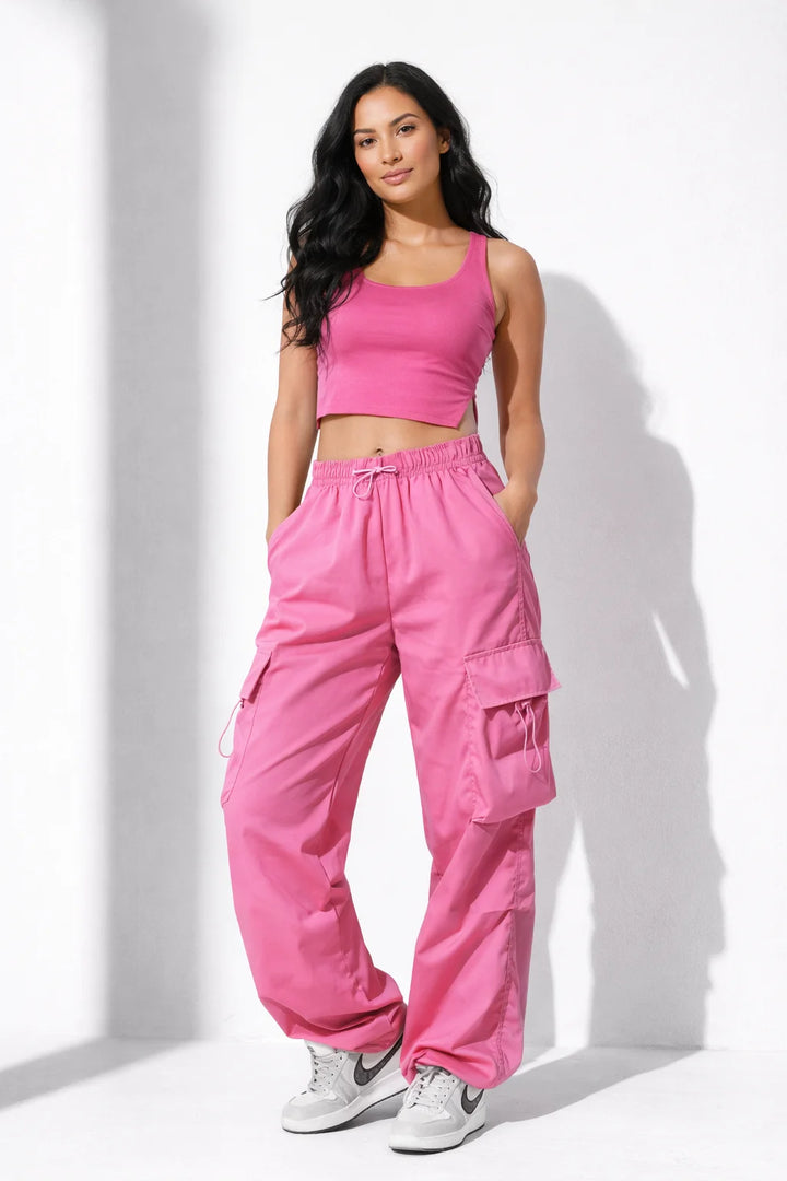 Pantalon Cargo Rose | Cargo Styles