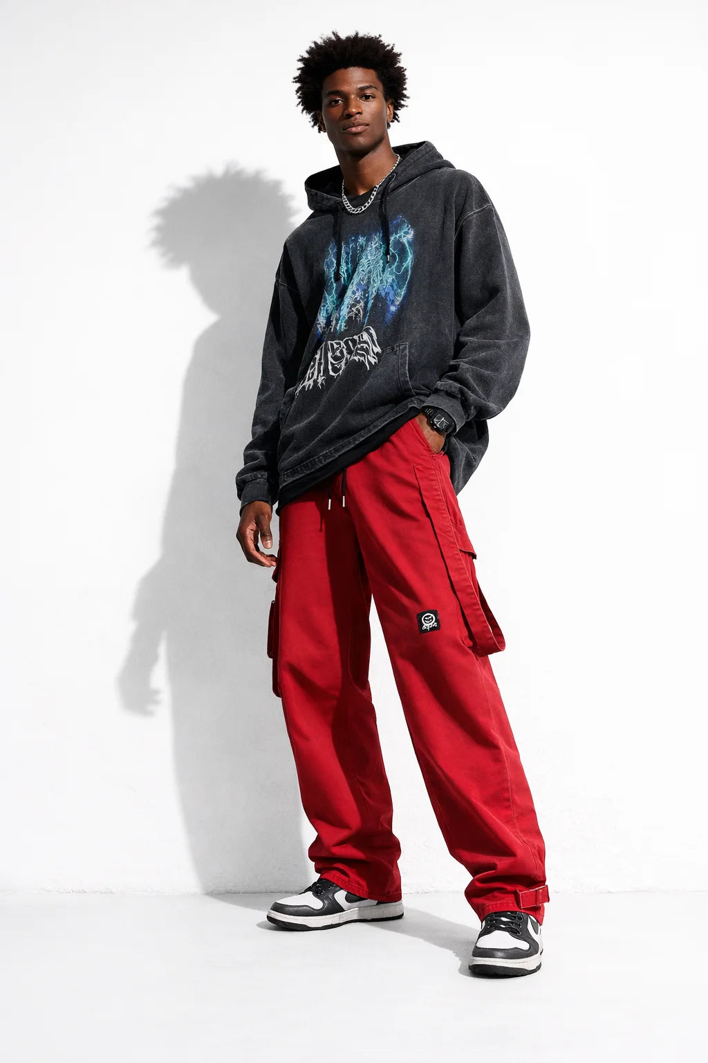 Pantalon Cargo Rouge | Cargo Styles