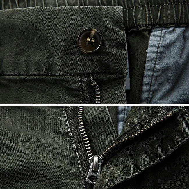 pantalon cargo slim homme détails