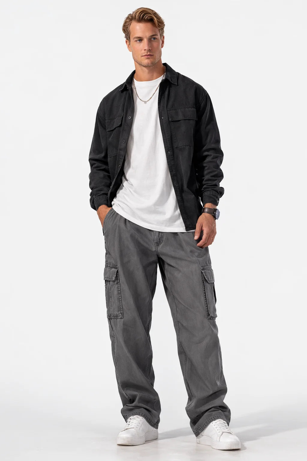 Pantalon Cargo Souple Homme | Cargo Styles