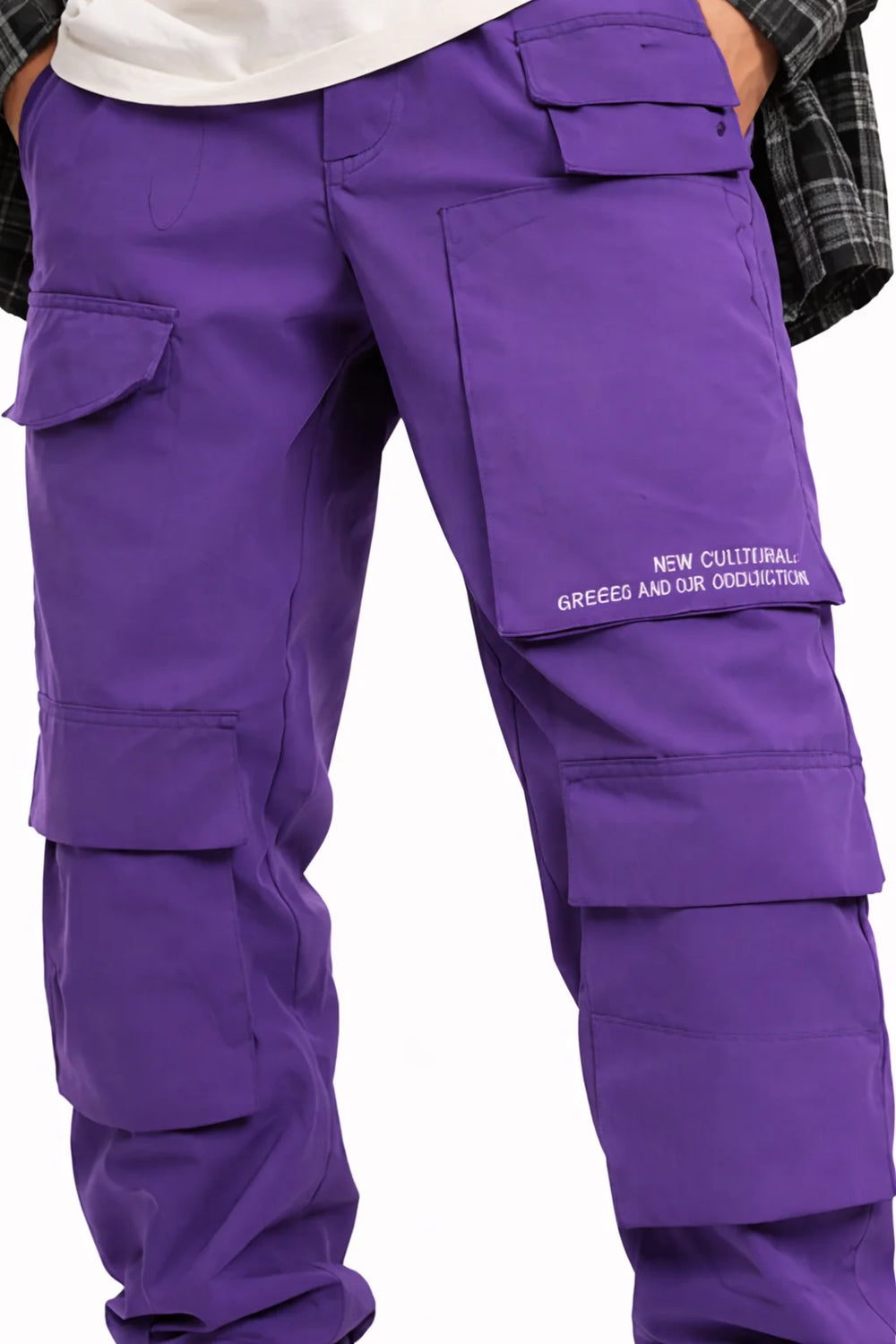 Pantalon Cargo Violet Homme | Cargo Styles