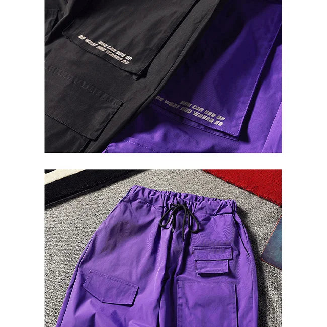 Pantalon Cargo Violet Homme | Cargo Styles