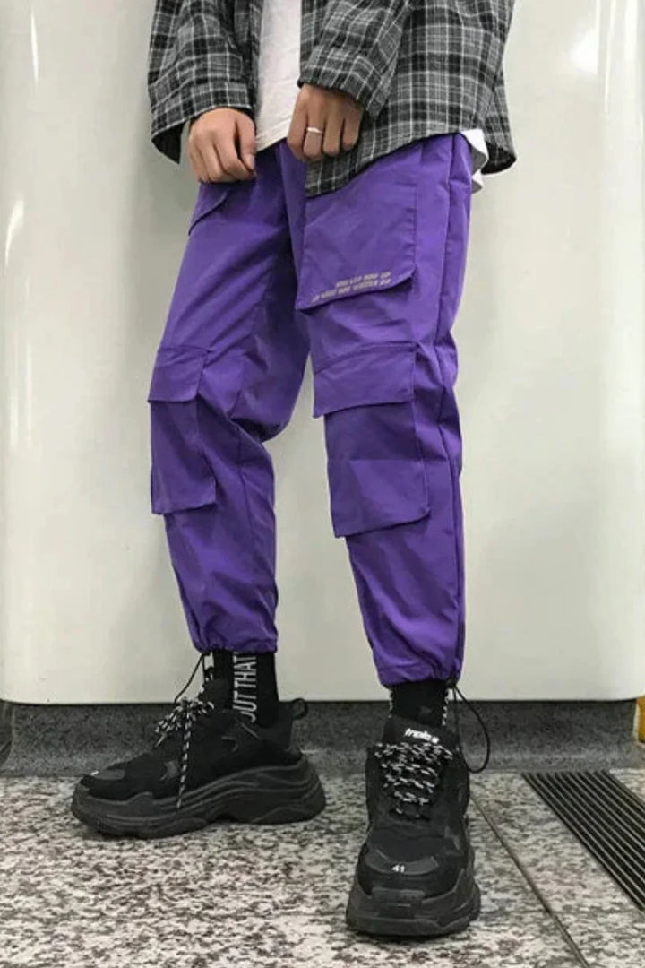 Pantalon Cargo Violet Homme | Cargo Styles