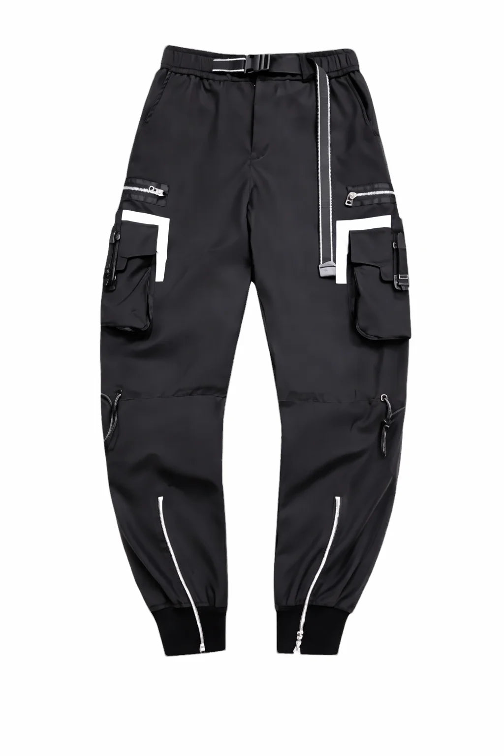 Pantalon Noir Poche Cargo | Cargo Styles