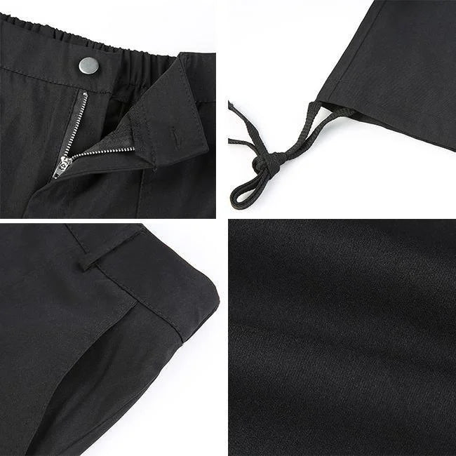 tenue pantalon cargo femme détails